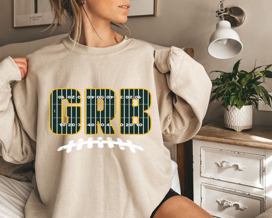 Discover Green Bay Football Sweatshirt: Womens Game Day Crewneck