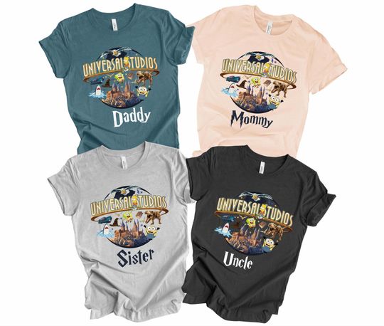 Discover Universal Studios Shirt, Disney Family Shirt, Family Vacation 2025 Shirt, Universal Studios Family Trip Shirt,Universal Studios Group Shirts