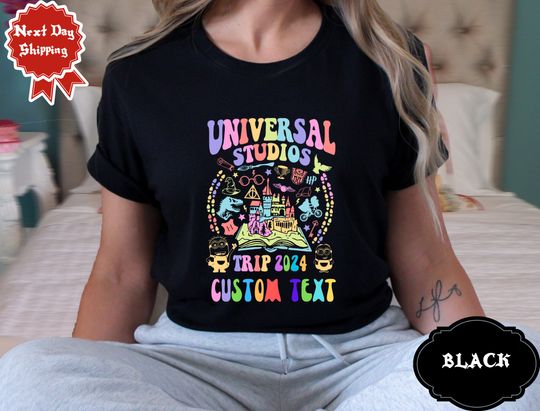 Discover Personalized Universal Trip 2025 Shirt, Universal Family Trip Matching Shirt, Universal Group Shirt, Studios Vacation Tee