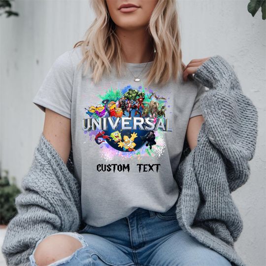 Discover Disney Universal Studios Shirt, Custom Vintage Universal Studios Family Vacation 2025, Universal Studios Trip Shirt, Universal Studios Shirt