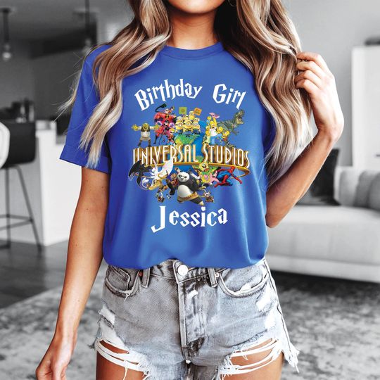 Discover 2025 Custom Universal Studios Shirts, Universal Studios Family Matching Custom Shirts, Universal Studios Custom Shirts, Universal Studios