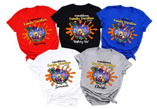 Custom Universal Studios Family Vacation Shirts: Matching Family Trip Tees