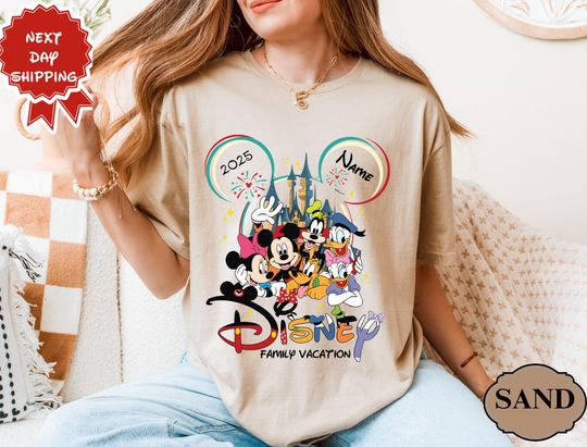 Discover Family Trip 2025 Shirt,2025 Family Vacation Shirt,Magical Kingdom 2025 Tee, Family Trip Sublimation, Family Squad tshirt