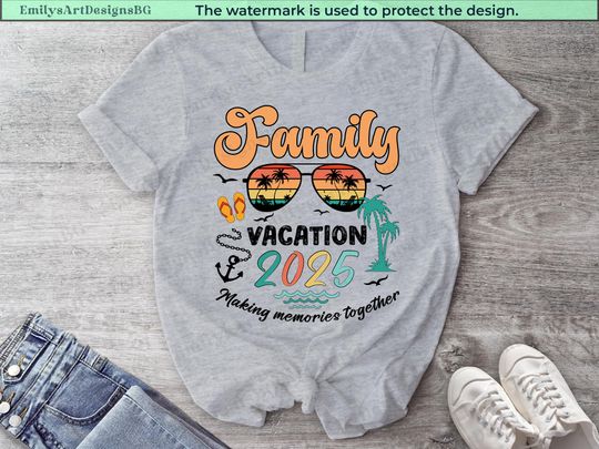 Discover Family Vacation 2025 Shirt: Custom Holiday Trip Tee