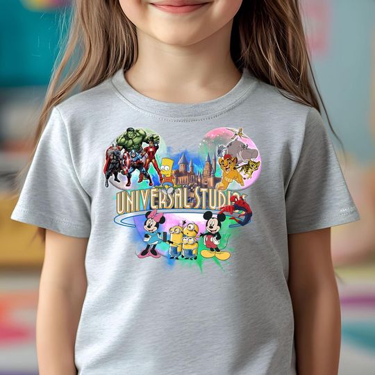 Universal Studios Family Vacation Tee: Movie Adventure Shirt