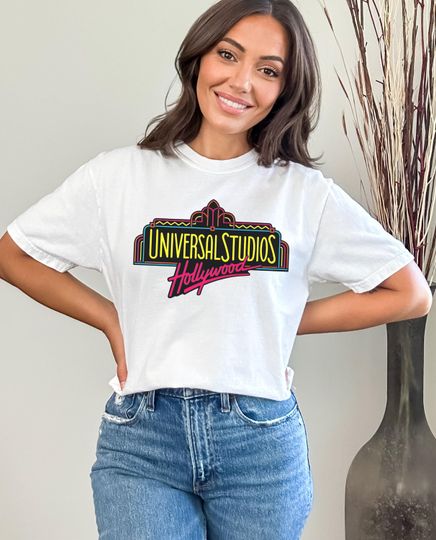 Discover Universal Studios Hollywood T-shirt for family trip, universal trip, cute matching tshirts for family, universal studios gift for vacation,