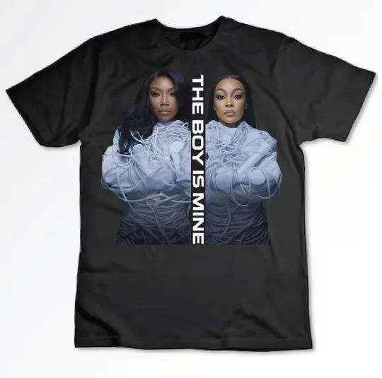 Discover Brandy & Monica II Graphic T-Shirt, The Boy Is Mine Tour, Unisex Shirt