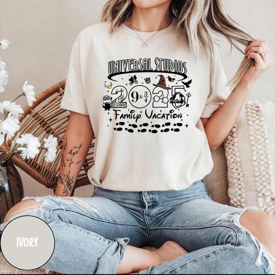Discover 2025 Universal Studios Family Vacation Shirt