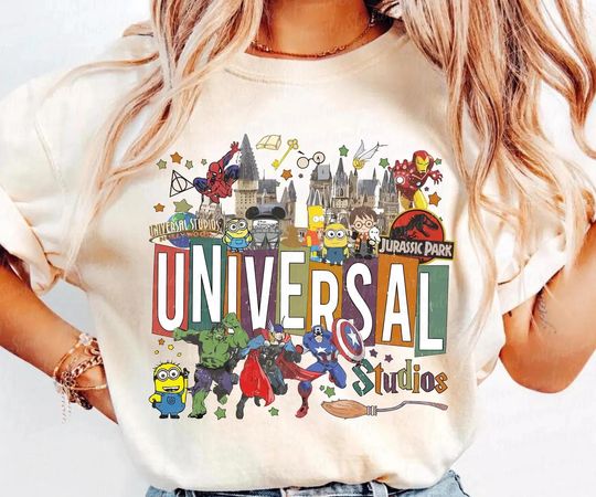 Vintage Disney Universal Studios Shirt,Universal Studios Shirt,Disney Trip Shirt,Disneyworld Shirt,Disney Family Shirt,Family Vacation Shirt