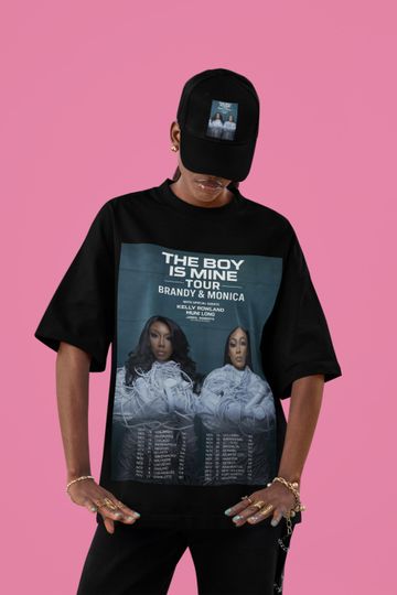 Discover Brandy and Monica Concert Tee 90s R&B Tour Digital Download