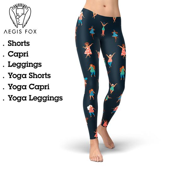 Discover International Women's Day Leggings: High Waist Printed Yoga Pants