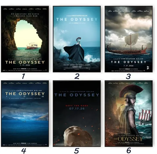 Discover NEW! THE ODYSSEY Movie 2026 Poster