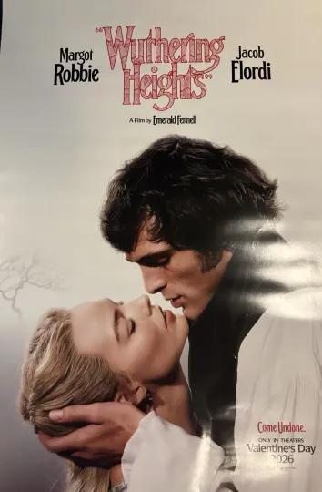 Discover Wuthering Heights Movie 2026 Poster 27x40 Dual Sided