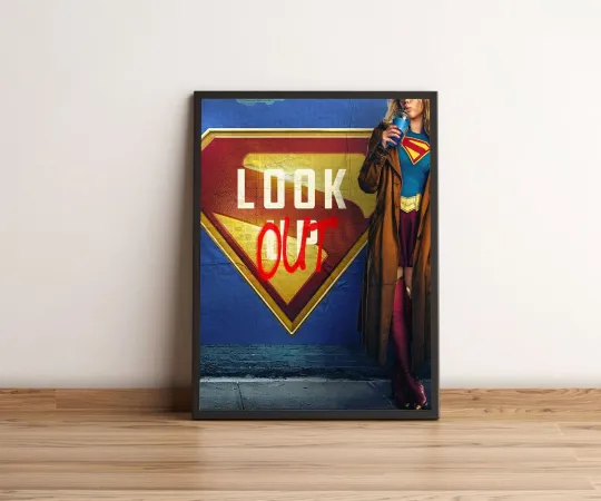 Supergirl 2026 Movie Poster – DC Comics Superhero Film Wall Art