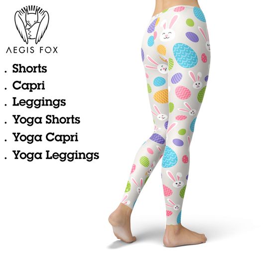 Discover Bunny Easter Leggings: Women's Rabbit Print Yoga Pants