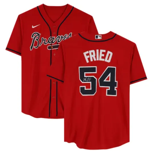 Discover Max Fried #54 Star Signed Baseball Jersey S-5XL C756