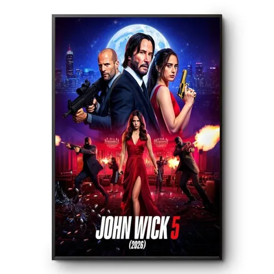 John Wick 5 The Final Reckoning movie 2026 Poster