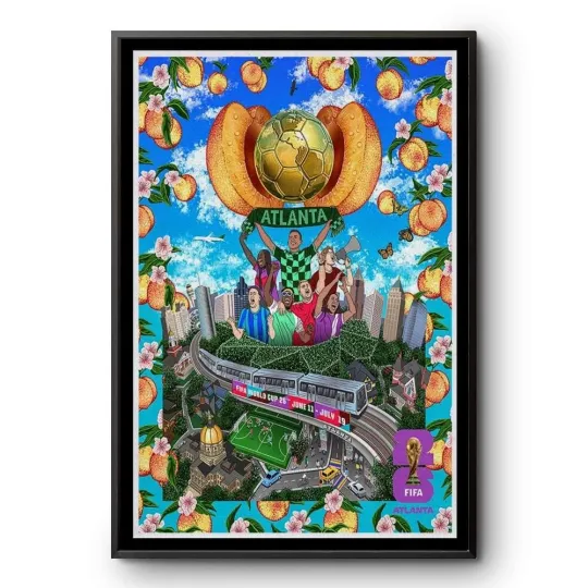 Discover Poster Philadelphia unveils FIFA World Cup 2026 - Wall Decor, No Frame