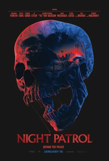 Discover Night Patrol 2026 Movie Poster Film Wall Art Sci-Fi Thriller Cinema Print Decor