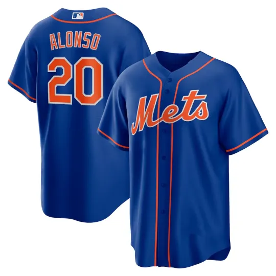 Discover #20 Pete Alonso Star Baseball Jersey S-5XL C761