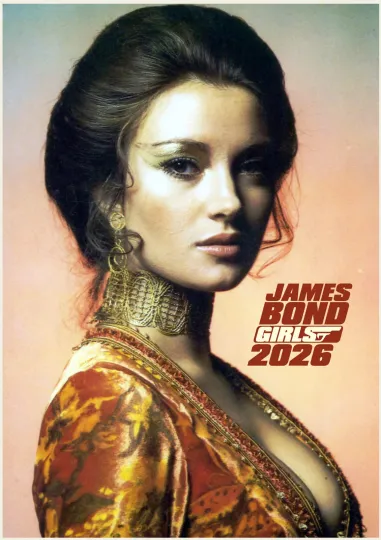 2026 JAMES BOND GIRLS Vintage Spy Action Movie Poster