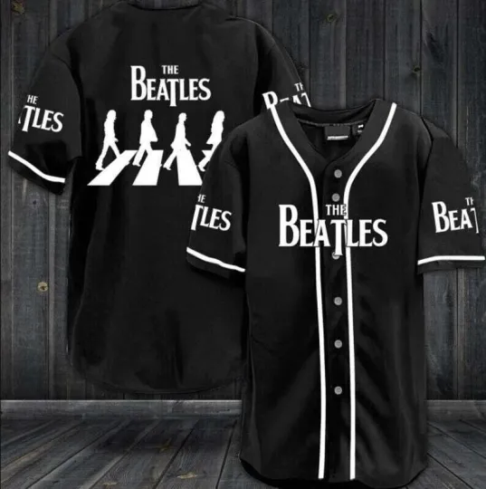 Discover The Beatles 3D Baseball Jersey C465
