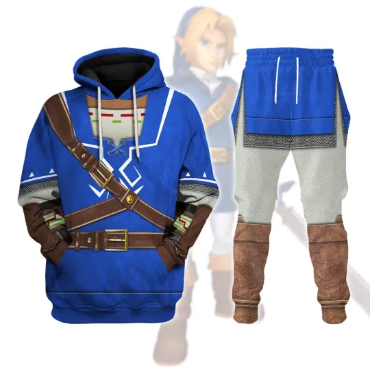 Discover Personalized Link Zora Tunic Attire Hoodie Sweatshirt Sweatpants Cosplay
