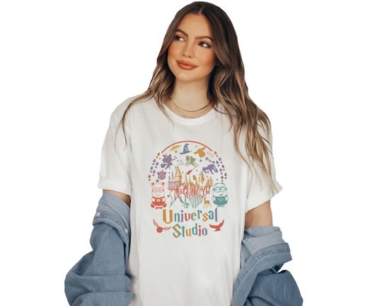 Discover Vintage Universal Studios Shirt, Universal Studios Family Vacation 2025, Universal Studios Trip Shirt, Family Trip Top, 2025 Vacation Shirt