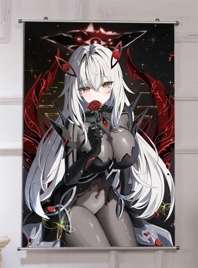 Anime Genshin Impact Ronova HD Print ART Wall Scroll Poster Home Decor