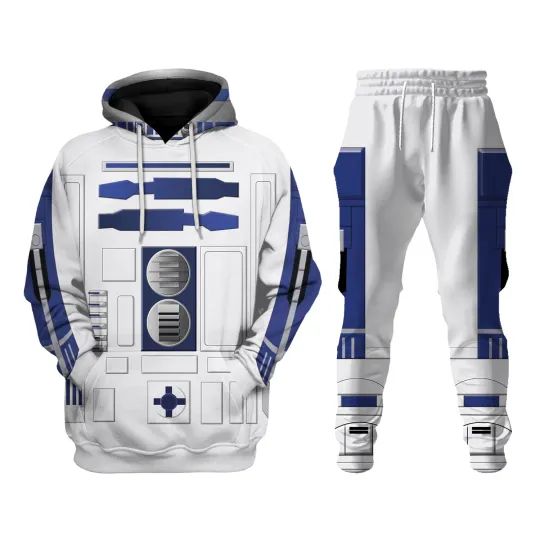 Discover Personalized R2 D2 Robot Costume Hoodie Sweatshirt Sweatpants