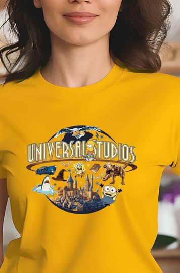 Discover Universal Studios Family Trip Shirt: Movie Theme Park Tee