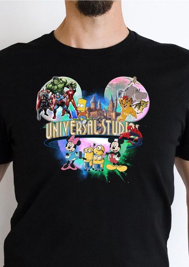 Movie Theme Trip Tee, Universal Travel Shirt,Universal Studios Shirt, Matching Family Tee, Disneyworld Adventure Shirt,