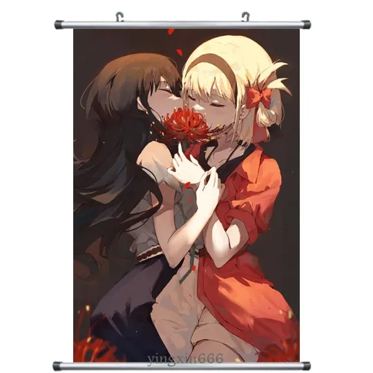 Discover Lycoris Recoil Anime ART Wall Scroll Poster Home Decor Collectible 60X90CM Z49