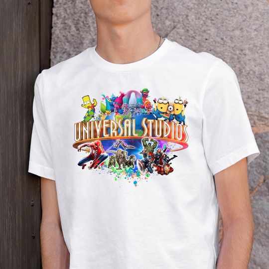 Discover Universal Studios Shirt, Family Disney Adventure Tee, Movie Trip Shirt, Matching Tee for Theme Park, Universal Travel Tee