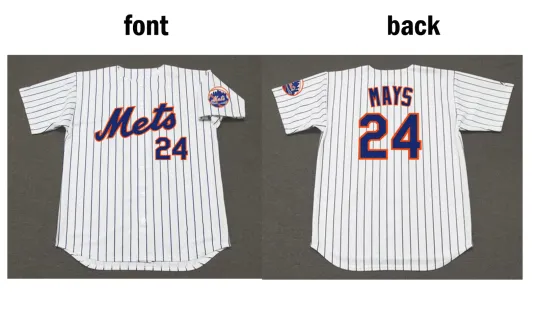 Discover Willie Mays #24 For Fans S-5XL Baseball Jersey C807