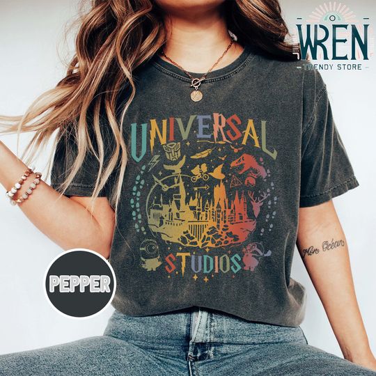 Retro Universal Studios Family Trip Shirt: Matching Castle Tee