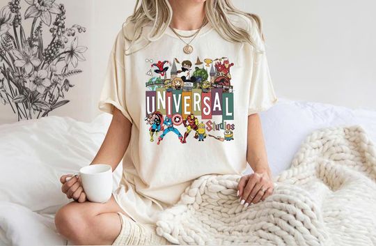 Comfort Colors Disney Universal Studios Shirt, Universal Studios Trip Shirt, Disney Family Vacation, Universal Orlando Shirt, Disney Family