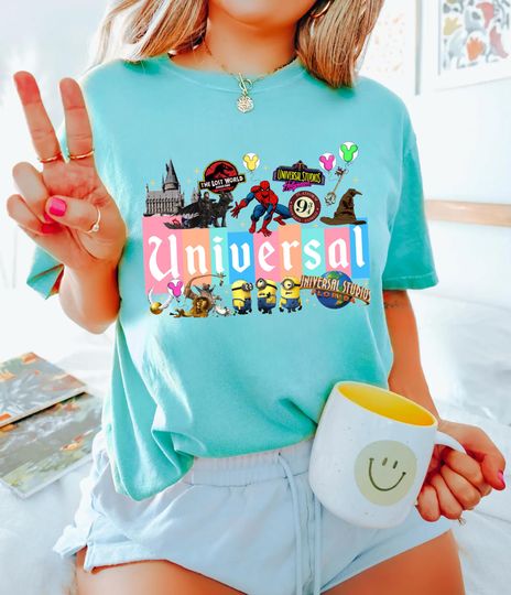 Vintage Universal Studios Shirt, Universal Studios Family Vacation 2025, Universal Studios Trip Shirt, Family Trip Top, 2025 Vacation Shirt