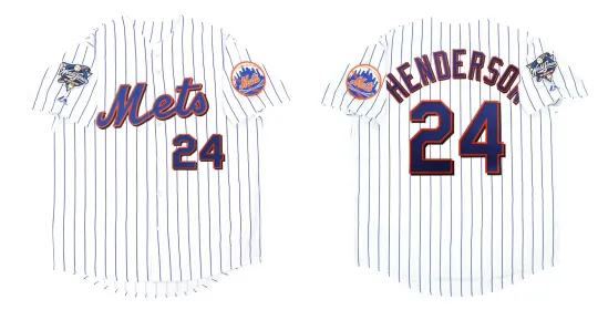 Discover Rickey Henderson #24 Baseball Jersey S-5XL For Fans C808