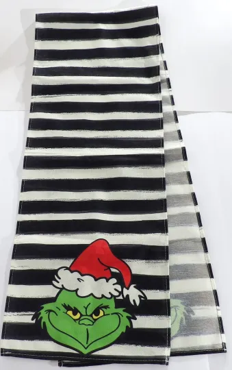 Funny Christmas Character Fabric Table Runner