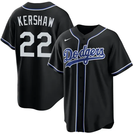 Discover Clayton Kershaw #22 Baseball Jersey S-5XL For Fans C878