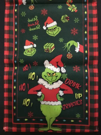 Discover NEW funny character Table Runner 13 x 120 Inch Christmas Table Runner Drink Up GrinchesS