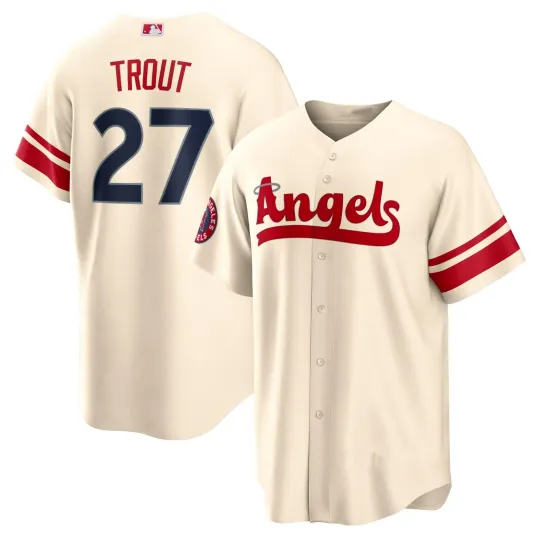 Discover New Mike Trout #27 For fans Baseball Jersey