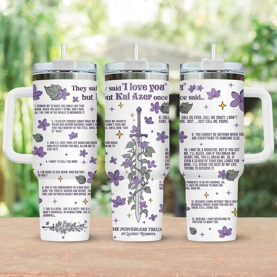 Discover Kai Azer I Love You In Powerless Tumbler, Kai Azer Powerless Tumbler, Kai And Paedyn Tumbler, Mother Day Gift Tumbler