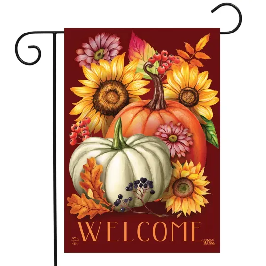 Discover Briarwood Lane Fall Beauty Floral Garden Flag