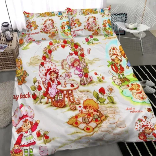 Strawberry Shortcake Bed Set, Strawberry Shortcake Bedding