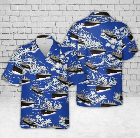 Discover RMS Titanic Hawaiian Shirt For Men For Women