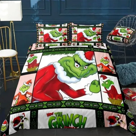 Discover funny character Christmas Bedding Set, funny character Merch , Size Twin