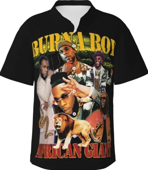 Discover Vintage Burna Boy HAWAII SHIRT, Gift For Women And Men Unisex HAWAII SHIRT
