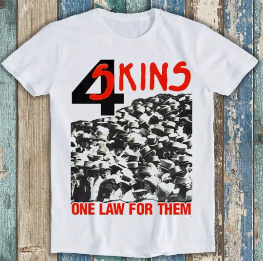 Discover 4-Skins One Law For Them Music Funny Gift Tee T Shirt M1630